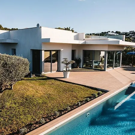 Semesterbostad Luxe Ibiza Style, With Heated Pool